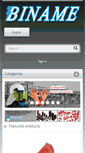 Mobile Screenshot of biname.be